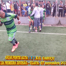 CAMPEONATO DA PRIMEIRA DIVISÃO-2015 - ULAFA - 