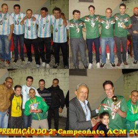 CAMPEONATO DE FUTSAL 2015 - ACM GUARULHOS