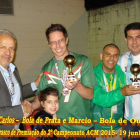 CAMPEONATO DE FUTSAL 2015 - ACM GUARULHOS