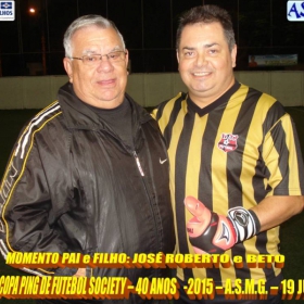 5ª COPA PING DE FUTEBOL SOCIETY -40 ANOS- 2015 -ASMG