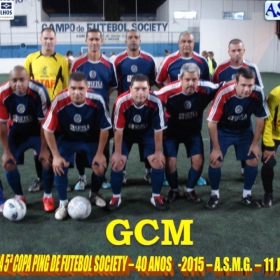 5ª COPA PING DE FUTEBOL SOCIETY -40 ANOS- 2015 -ASMG