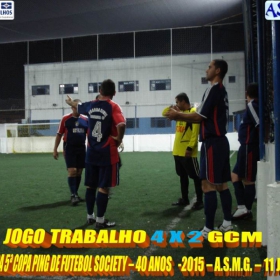 5ª COPA PING DE FUTEBOL SOCIETY -40 ANOS- 2015 -ASMG