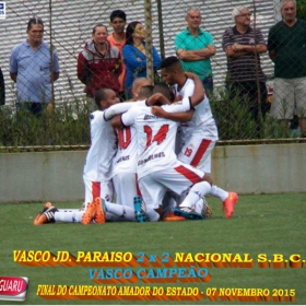 CAMPEONATO AMADOR DO ESTADO 2015-  