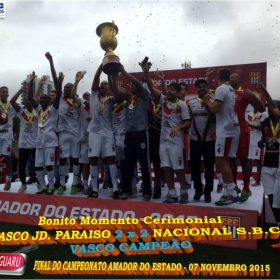 CAMPEONATO AMADOR DO ESTADO 2015-  