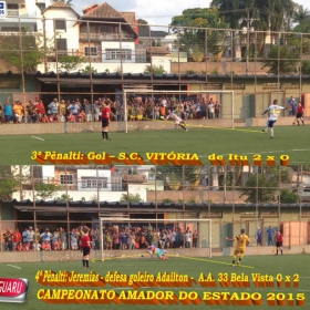 CAMPEONATO AMADOR DO ESTADO 2015-  