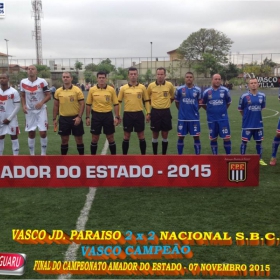 CAMPEONATO AMADOR DO ESTADO 2015-  