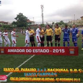 CAMPEONATO AMADOR DO ESTADO 2015-  