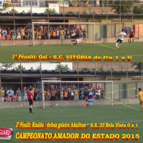 CAMPEONATO AMADOR DO ESTADO 2015-  