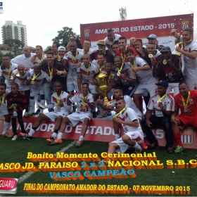 CAMPEONATO AMADOR DO ESTADO 2015-  