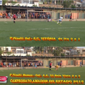 CAMPEONATO AMADOR DO ESTADO 2015-  