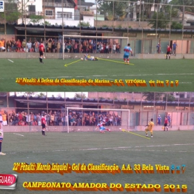 CAMPEONATO AMADOR DO ESTADO 2015-  