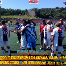 1º CAMPEONATO GUIMAGUARULHOS VETERANO 40 e 50 ANOS 2016 - ULAFA - SINDICATO E PARADÃO OS GRANDES CAMPEÕES