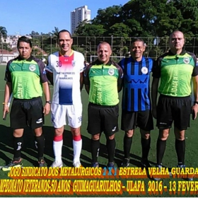 1º CAMPEONATO GUIMAGUARULHOS VETERANO 40 e 50 ANOS 2016 - ULAFA - SINDICATO E PARADÃO OS GRANDES CAMPEÕES