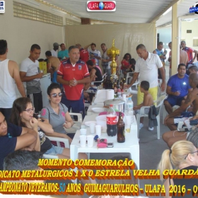 1º CAMPEONATO GUIMAGUARULHOS VETERANO 40 e 50 ANOS 2016 - ULAFA - SINDICATO E PARADÃO OS GRANDES CAMPEÕES