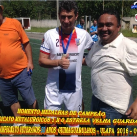 1º CAMPEONATO GUIMAGUARULHOS VETERANO 40 e 50 ANOS 2016 - ULAFA - SINDICATO E PARADÃO OS GRANDES CAMPEÕES