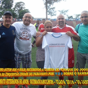 1º CAMPEONATO GUIMAGUARULHOS VETERANO 40 e 50 ANOS 2016 - ULAFA - SINDICATO E PARADÃO OS GRANDES CAMPEÕES