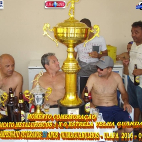 1º CAMPEONATO GUIMAGUARULHOS VETERANO 40 e 50 ANOS 2016 - ULAFA - SINDICATO E PARADÃO OS GRANDES CAMPEÕES