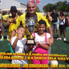 1º CAMPEONATO GUIMAGUARULHOS VETERANO 40 e 50 ANOS 2016 - ULAFA - SINDICATO E PARADÃO OS GRANDES CAMPEÕES