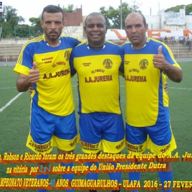 1º CAMPEONATO GUIMAGUARULHOS VETERANO 40 e 50 ANOS 2016 - ULAFA - SINDICATO E PARADÃO OS GRANDES CAMPEÕES