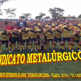 1º CAMPEONATO GUIMAGUARULHOS VETERANO 40 e 50 ANOS 2016 - ULAFA - SINDICATO E PARADÃO OS GRANDES CAMPEÕES