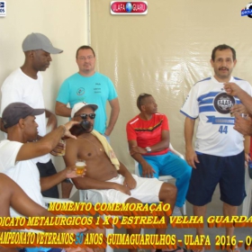 1º CAMPEONATO GUIMAGUARULHOS VETERANO 40 e 50 ANOS 2016 - ULAFA - SINDICATO E PARADÃO OS GRANDES CAMPEÕES