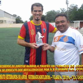 1º CAMPEONATO GUIMAGUARULHOS VETERANO 40 e 50 ANOS 2016 - ULAFA - SINDICATO E PARADÃO OS GRANDES CAMPEÕES