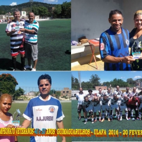 1º CAMPEONATO GUIMAGUARULHOS VETERANO 40 e 50 ANOS 2016 - ULAFA - SINDICATO E PARADÃO OS GRANDES CAMPEÕES