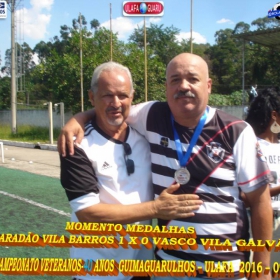 1º CAMPEONATO GUIMAGUARULHOS VETERANO 40 e 50 ANOS 2016 - ULAFA - SINDICATO E PARADÃO OS GRANDES CAMPEÕES