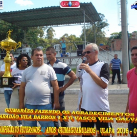 1º CAMPEONATO GUIMAGUARULHOS VETERANO 40 e 50 ANOS 2016 - ULAFA - SINDICATO E PARADÃO OS GRANDES CAMPEÕES