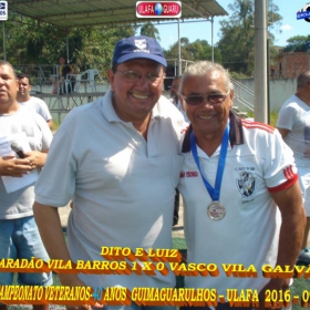 1º CAMPEONATO GUIMAGUARULHOS VETERANO 40 e 50 ANOS 2016 - ULAFA - SINDICATO E PARADÃO OS GRANDES CAMPEÕES