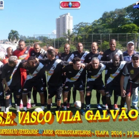 1º CAMPEONATO GUIMAGUARULHOS VETERANO 40 e 50 ANOS 2016 - ULAFA - SINDICATO E PARADÃO OS GRANDES CAMPEÕES