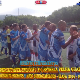 1º CAMPEONATO GUIMAGUARULHOS VETERANO 40 e 50 ANOS 2016 - ULAFA - SINDICATO E PARADÃO OS GRANDES CAMPEÕES