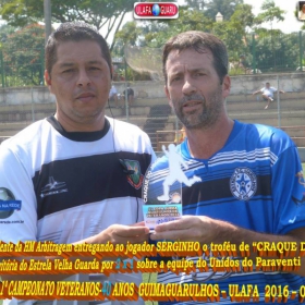 1º CAMPEONATO GUIMAGUARULHOS VETERANO 40 e 50 ANOS 2016 - ULAFA - SINDICATO E PARADÃO OS GRANDES CAMPEÕES