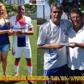 1º CAMPEONATO GUIMAGUARULHOS VETERANO 40 e 50 ANOS 2016 - ULAFA - SINDICATO E PARADÃO OS GRANDES CAMPEÕES