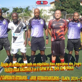 1º CAMPEONATO GUIMAGUARULHOS VETERANO 40 e 50 ANOS 2016 - ULAFA - SINDICATO E PARADÃO OS GRANDES CAMPEÕES