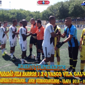 1º CAMPEONATO GUIMAGUARULHOS VETERANO 40 e 50 ANOS 2016 - ULAFA - SINDICATO E PARADÃO OS GRANDES CAMPEÕES