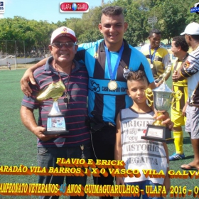 1º CAMPEONATO GUIMAGUARULHOS VETERANO 40 e 50 ANOS 2016 - ULAFA - SINDICATO E PARADÃO OS GRANDES CAMPEÕES