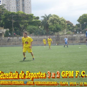 1º CAMPEONATO GUIMAGUARULHOS VETERANO 40 e 50 ANOS 2016 - ULAFA - SINDICATO E PARADÃO OS GRANDES CAMPEÕES