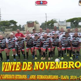 1º CAMPEONATO GUIMAGUARULHOS VETERANO 40 e 50 ANOS 2016 - ULAFA - SINDICATO E PARADÃO OS GRANDES CAMPEÕES