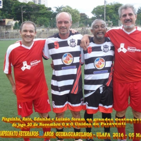 1º CAMPEONATO GUIMAGUARULHOS VETERANO 40 e 50 ANOS 2016 - ULAFA - SINDICATO E PARADÃO OS GRANDES CAMPEÕES