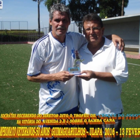 1º CAMPEONATO GUIMAGUARULHOS VETERANO 40 e 50 ANOS 2016 - ULAFA - SINDICATO E PARADÃO OS GRANDES CAMPEÕES