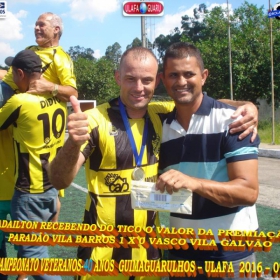 1º CAMPEONATO GUIMAGUARULHOS VETERANO 40 e 50 ANOS 2016 - ULAFA - SINDICATO E PARADÃO OS GRANDES CAMPEÕES