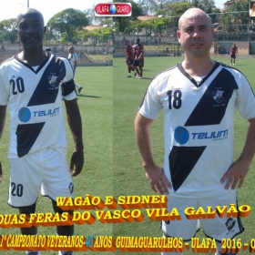 1º CAMPEONATO GUIMAGUARULHOS VETERANO 40 e 50 ANOS 2016 - ULAFA - SINDICATO E PARADÃO OS GRANDES CAMPEÕES