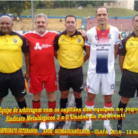 1º CAMPEONATO GUIMAGUARULHOS VETERANO 40 e 50 ANOS 2016 - ULAFA - SINDICATO E PARADÃO OS GRANDES CAMPEÕES