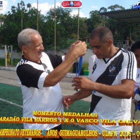 1º CAMPEONATO GUIMAGUARULHOS VETERANO 40 e 50 ANOS 2016 - ULAFA - SINDICATO E PARADÃO OS GRANDES CAMPEÕES