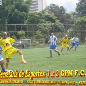 1º CAMPEONATO GUIMAGUARULHOS VETERANO 40 e 50 ANOS 2016 - ULAFA - SINDICATO E PARADÃO OS GRANDES CAMPEÕES