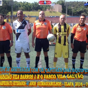 1º CAMPEONATO GUIMAGUARULHOS VETERANO 40 e 50 ANOS 2016 - ULAFA - SINDICATO E PARADÃO OS GRANDES CAMPEÕES