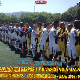 1º CAMPEONATO GUIMAGUARULHOS VETERANO 40 e 50 ANOS 2016 - ULAFA - SINDICATO E PARADÃO OS GRANDES CAMPEÕES