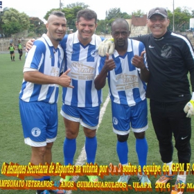 1º CAMPEONATO GUIMAGUARULHOS VETERANO 40 e 50 ANOS 2016 - ULAFA - SINDICATO E PARADÃO OS GRANDES CAMPEÕES