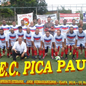 1º CAMPEONATO GUIMAGUARULHOS VETERANO 40 e 50 ANOS 2016 - ULAFA - SINDICATO E PARADÃO OS GRANDES CAMPEÕES